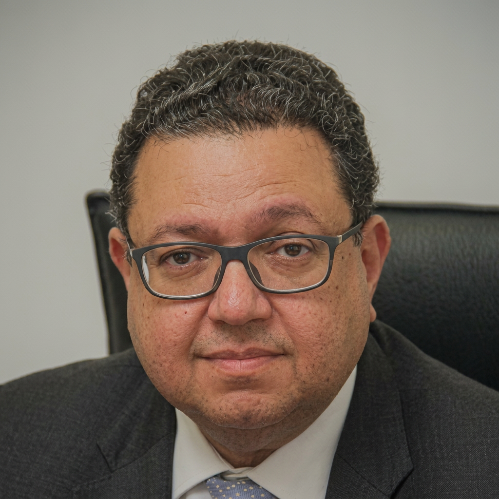 Portrait of QAF lecturer Ziad Bahaa-Eldin, Managing Partner, Bahaa-Eldin Law Office