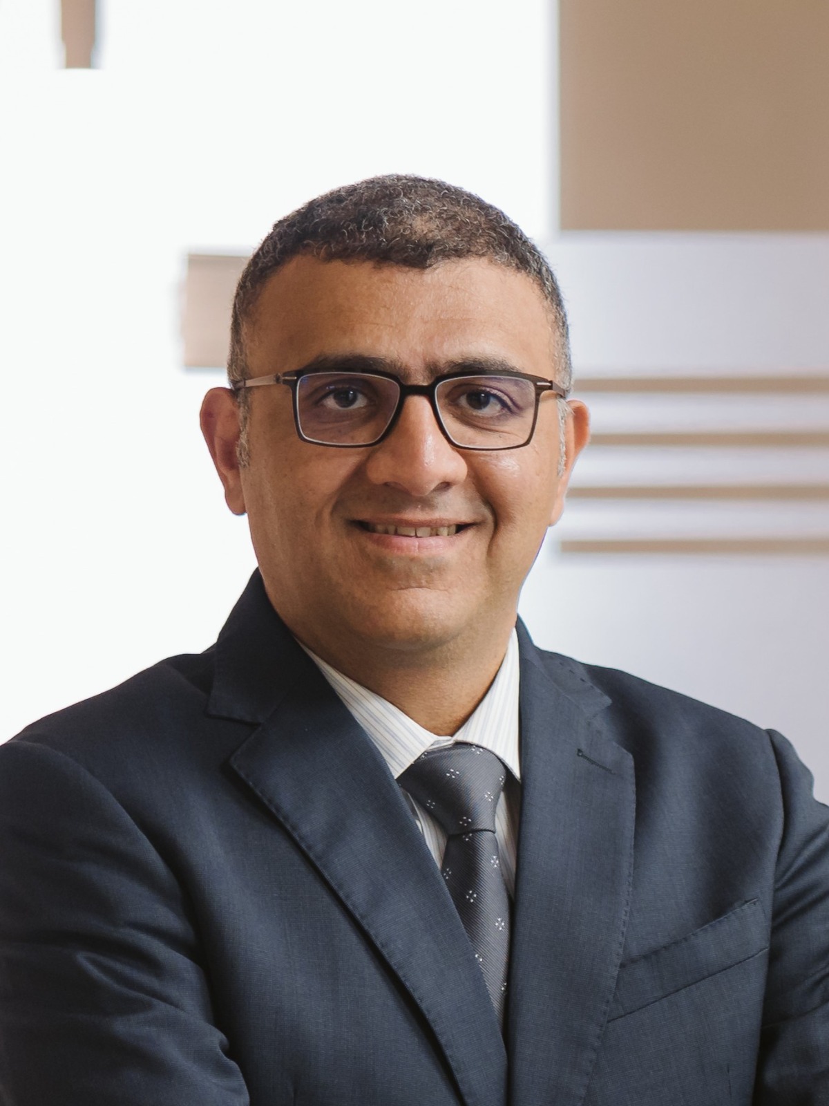 Portrait of QAF lecturer Ramy Farouk, CEO, Quick Wins Consulting